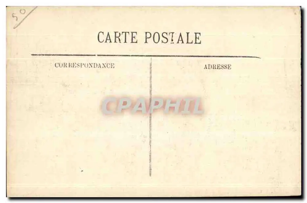Cherbourg — Der Eingang zu den Piers — LL - Rückseite