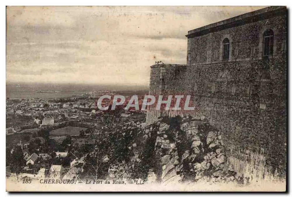 Cherbourg — O Forte do Roule — LL - Frente
