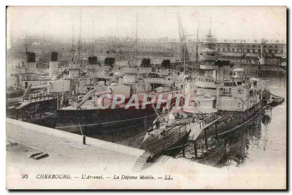Cherbourg — Das Arsenal — Die Mobile Defense — LL. - Vorderseite