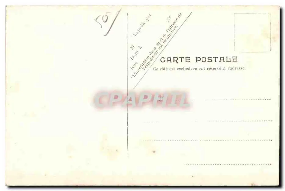 Cherbourg — O Casino — V.P. Paris. No.2 - Verso
