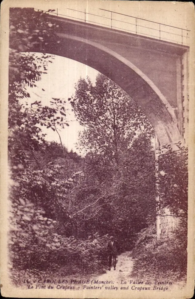 Der Crapeux-Brücke — Tal der Maler — Verlag G. Arnaud, Nantes - Vorderseite