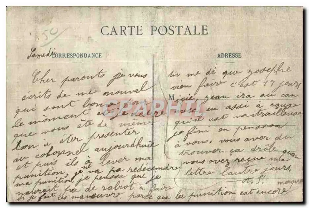 Carolles — Die Goldgrubenhöhle — L. M. — n° 219 - Rückseite