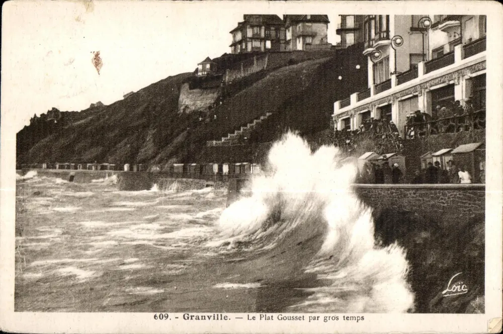 Granville — Der Flachgousset bei Sturm — Loïc, Nr. 609 - Vorderseite