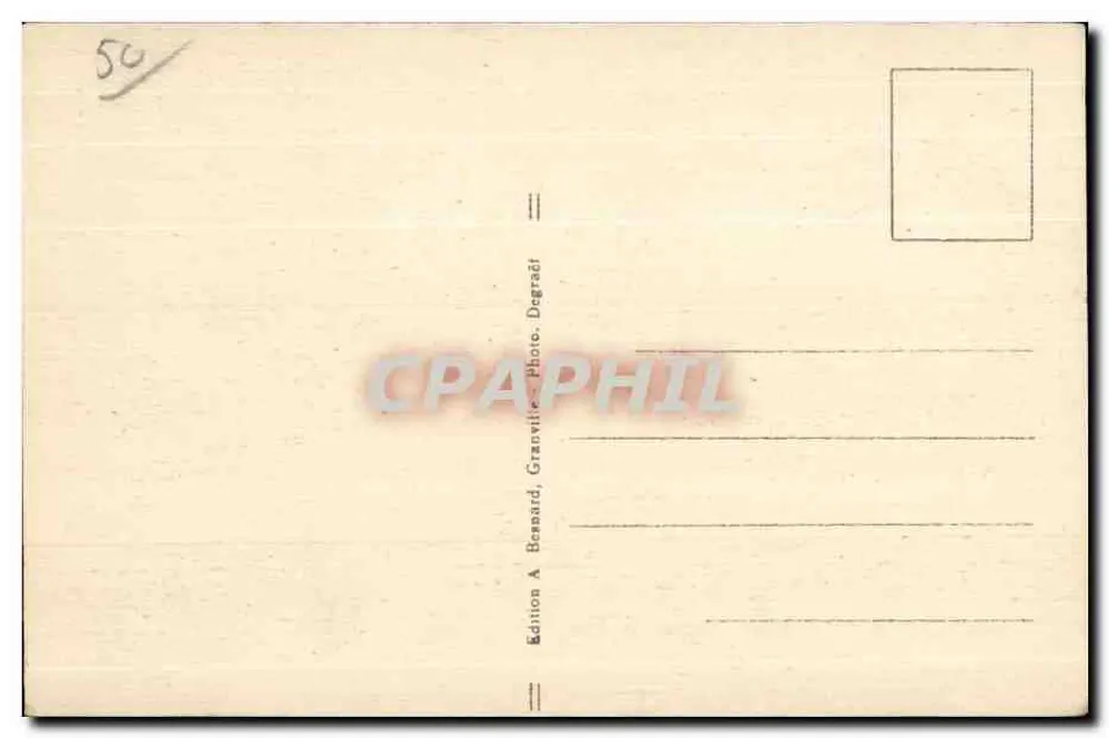 Granville — Der Große Bassin — 507 — Edition A. Besnard, Degradé - Rückseite