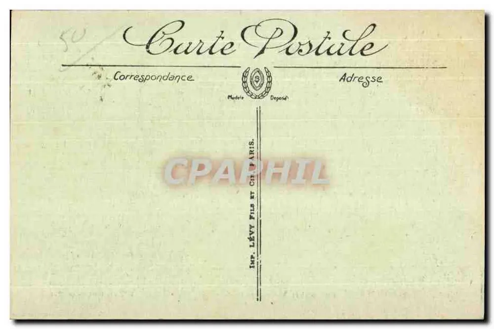 Granville — Das Casino und das Normandy-Hotel — Edition Lecotteley, Tabacs - Rückseite