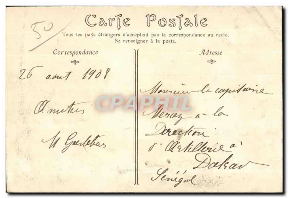 Granville — A Tranchée dos Ingleses — ND Fot - Verso