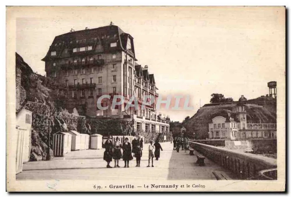 Granville — Le Normandy 호텔과 카지노 — 639 - 앞면