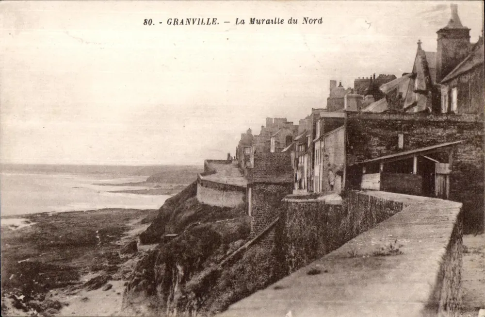Granville — A Muralha do Norte — Edição A. Fesnard - Frente