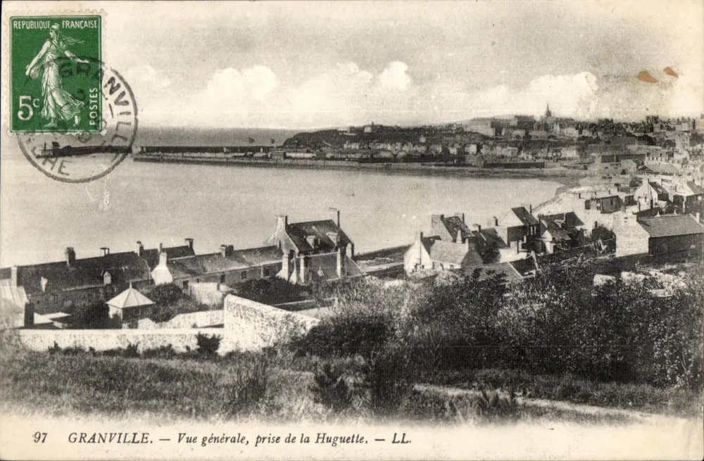 Granville — Allgemeiner Blick, aufgenommen von der Huguette — LL. — N° 97 - Vorderseite
