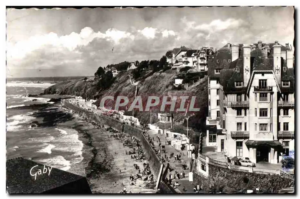 Granville — A Praia com maré alta — Edições Gaby - Frente