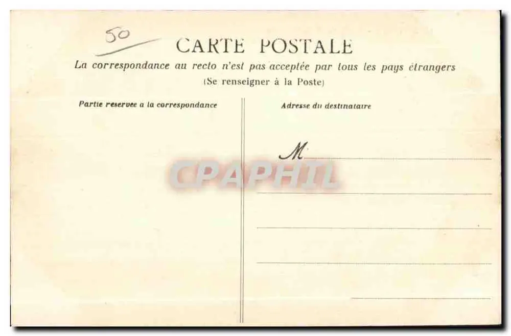 Granville — Ansicht vom Huguette — J. Puel, phot. - Rückseite
