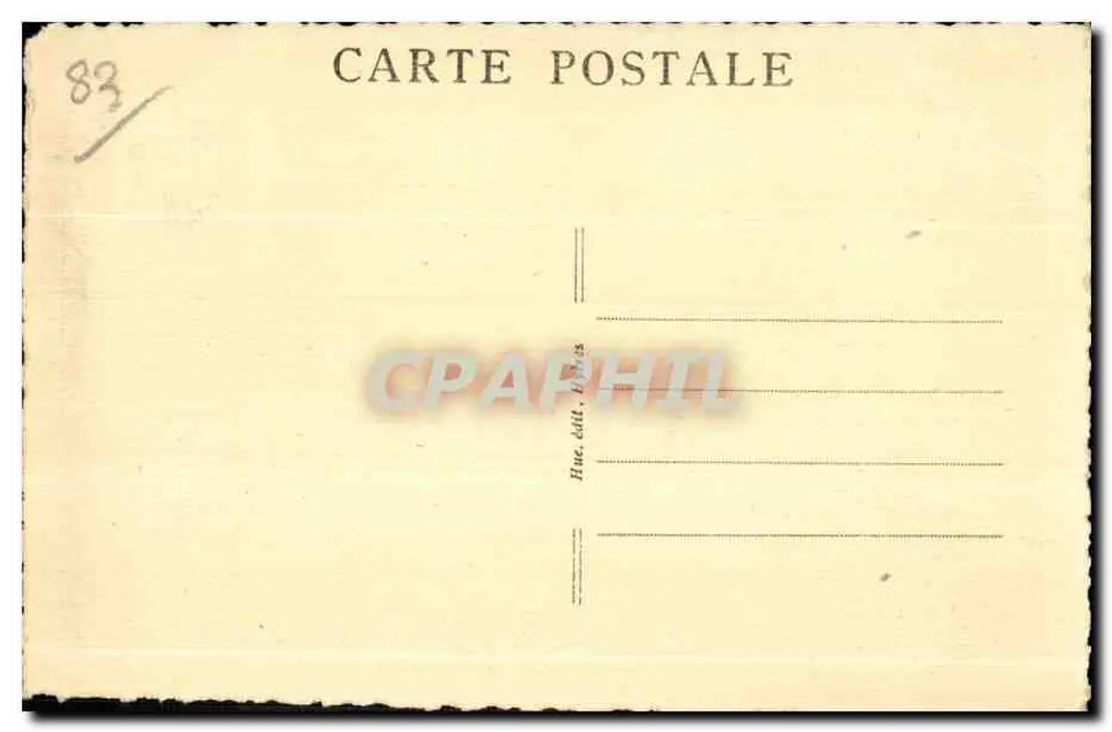 Port-Cros — Schöner Felsenbereich — Serie 169 - Rückseite