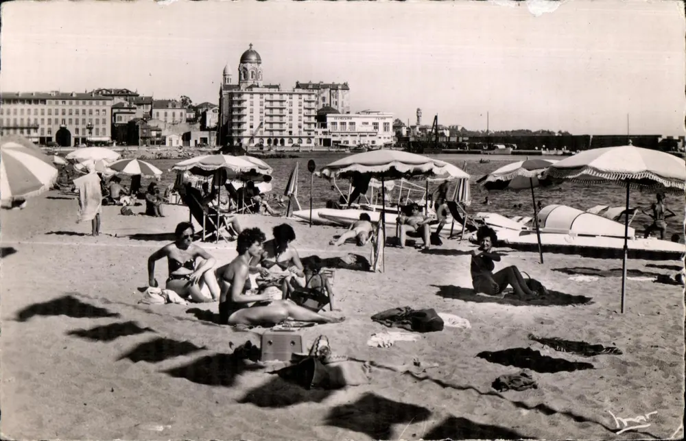 Strand von Saint-Raphaël — La Côte d'Azur — Éditions MAR, Nice - Vorderseite