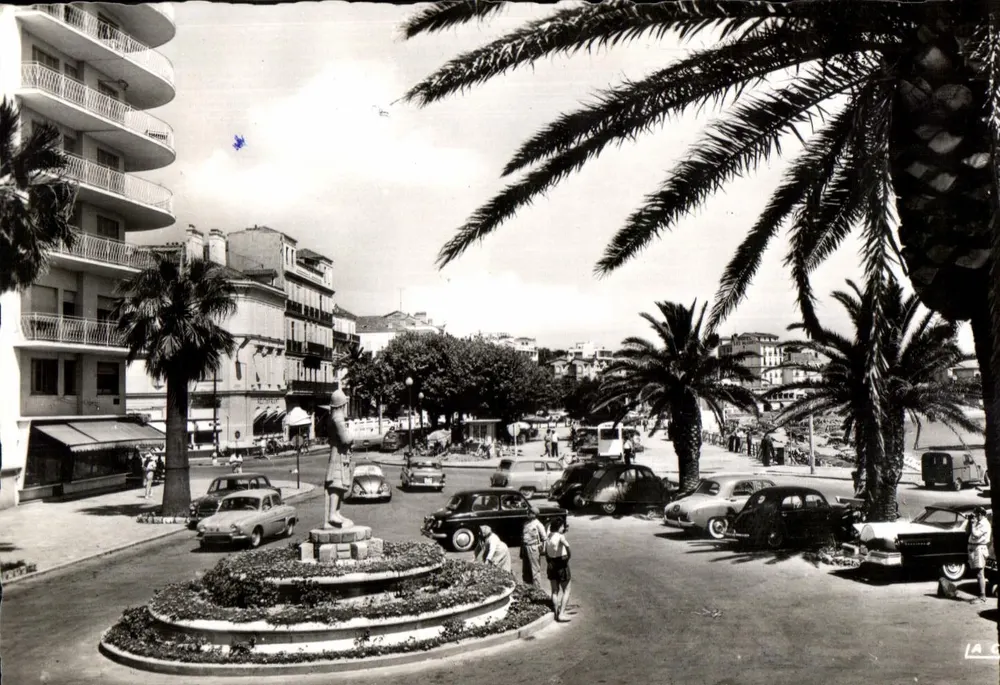 Saint-Raphaël — Square de Gand und die Promenade du Bord de Mer — Editions de Cigogette - Vorderseite