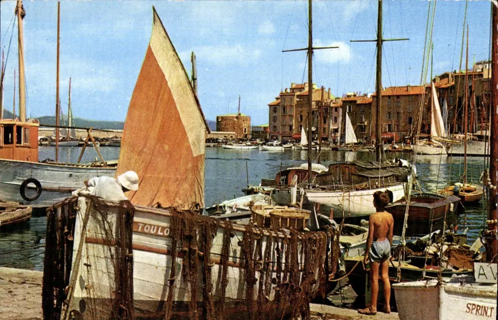 Saint-Tropez — Port — Wydawca C. TROUILLER - Awers