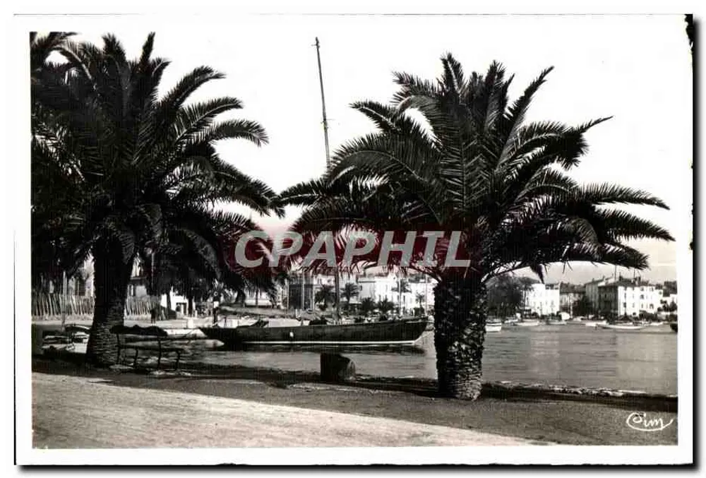 Sanary-sur-Mer — Ein Stück des Kai — Imp. Malcon - Vorderseite