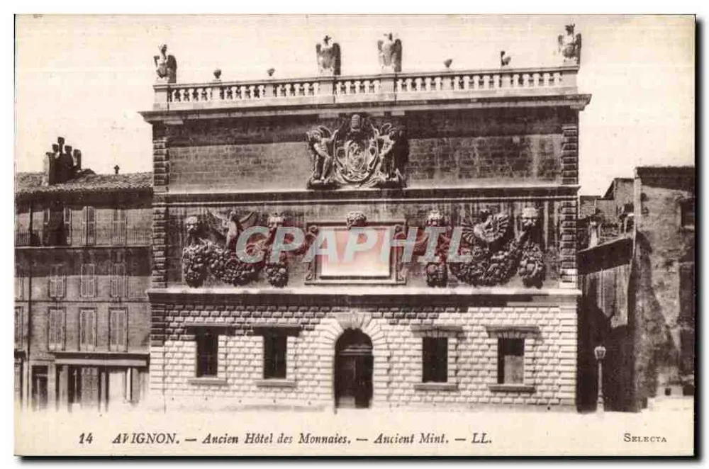 Avignon — Ehemaliges Münzhäusl — Ehemalige Münze — LL. — Selecta - Vorderseite