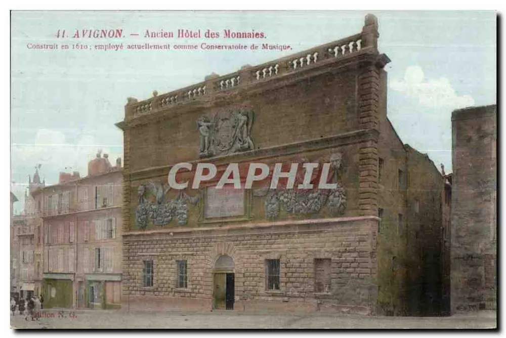 Avignon — Ehemaliges Münzhaus — Verlag N. G. - Vorderseite