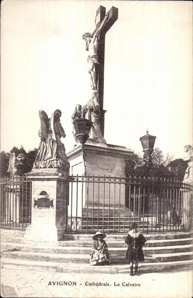 Avignon - Catedral. O Calvário — editor não identificado, número de série não visível - Frente