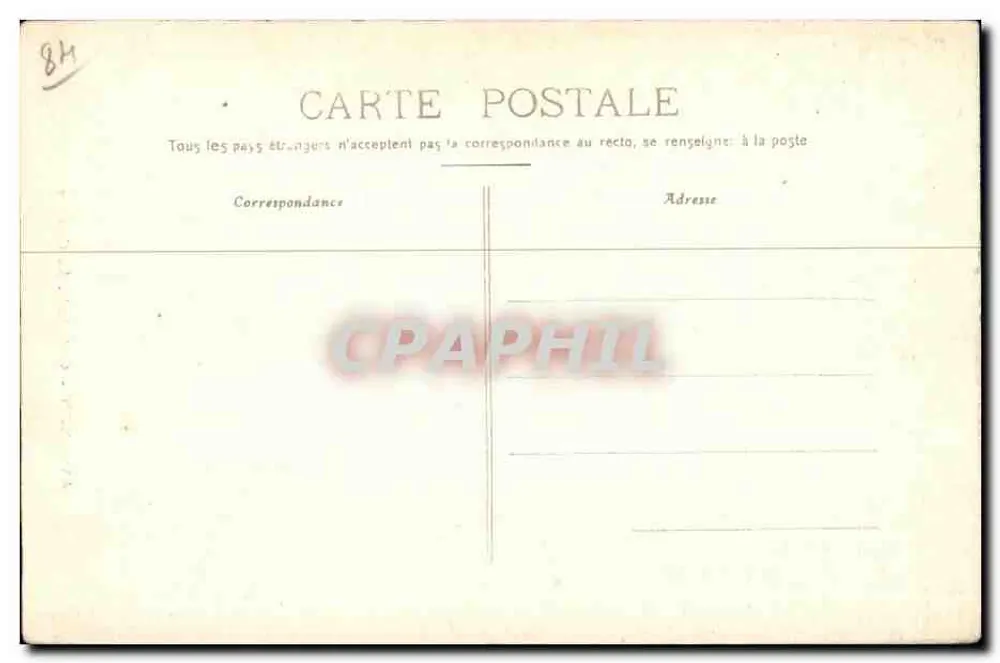 Avignon - Catedral. O Calvário — editor não identificado, número de série não visível - Verso