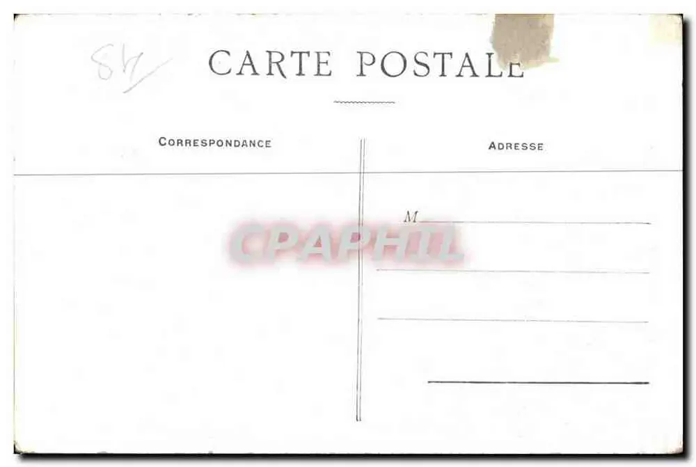 Avignon — Rampe do Rocher des Doms — A. Pinquet, impressor-editor - Verso