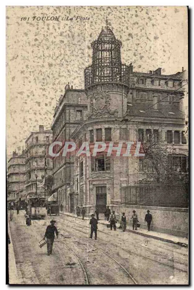 Toulon — La Poste (éditeur : 101 TOULON / La Poste) - Frente