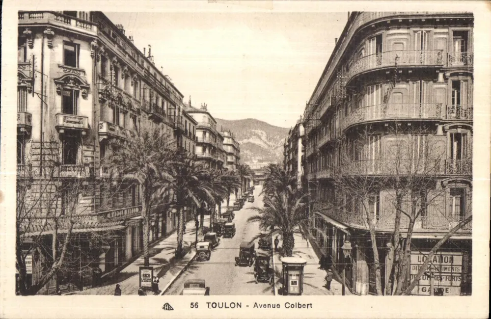 Toulon — Avenida Colbert — n° 56 - Frente