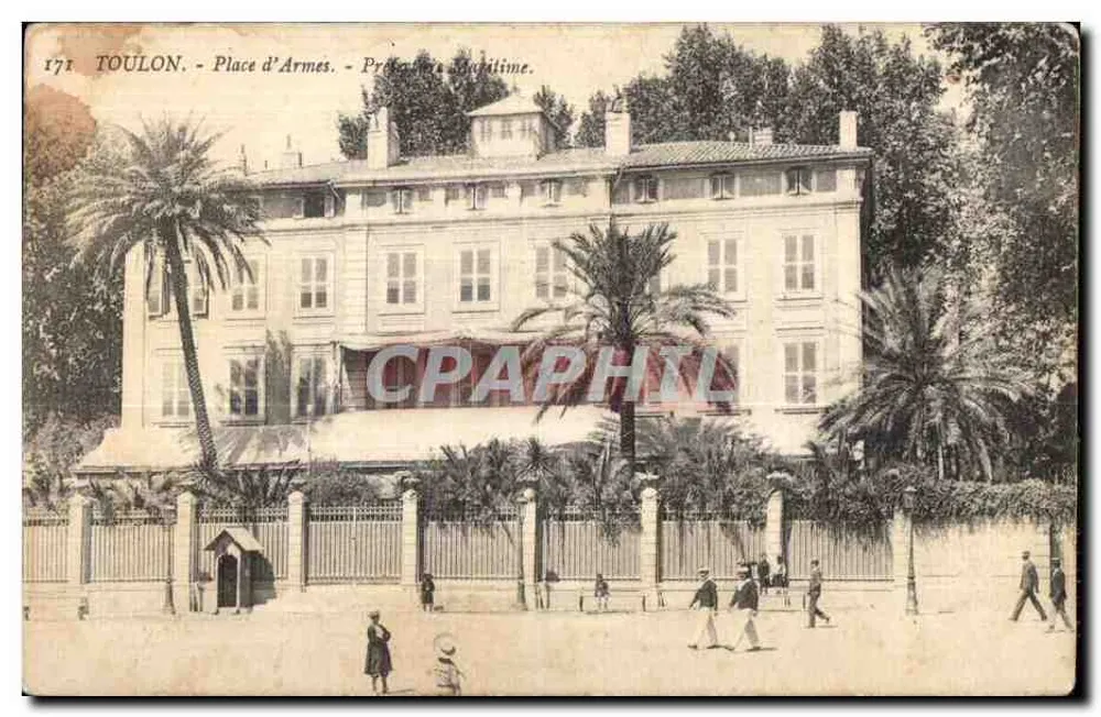 Toulon - Place d'Armes - Présidence Maritime - Frente