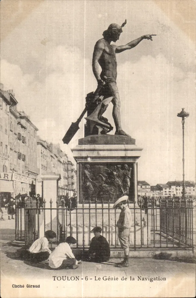 Toulon - Der Genius der Navigation — Chuché Giraud, n°6 - Vorderseite