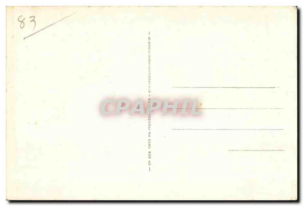 Cap Toulon — Der Abgang der Flotte — Cap Toulon, LL.44 - Rückseite