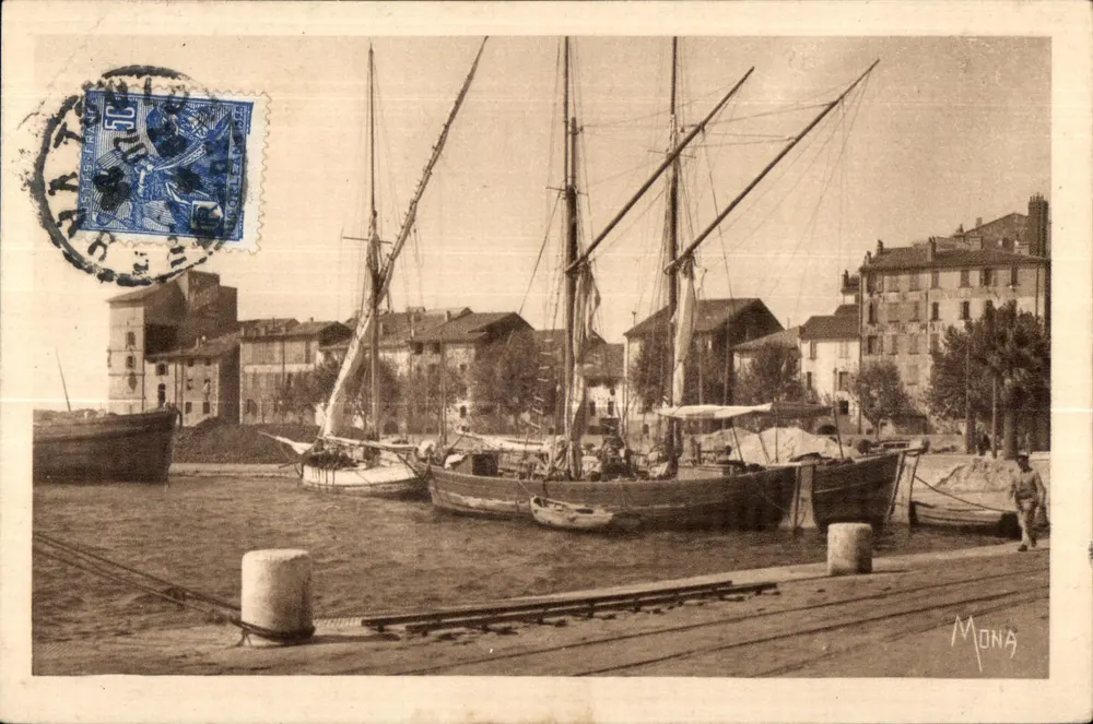 Toulon — Vailliers, port comercial — Edições das MONA, n° SE. 246 - Frente