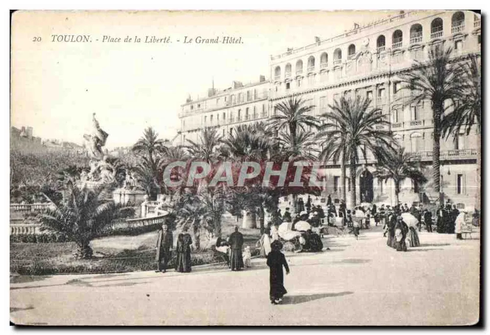 Toulon - Place de la Liberté - Le Grand Hôtel - Vorderseite