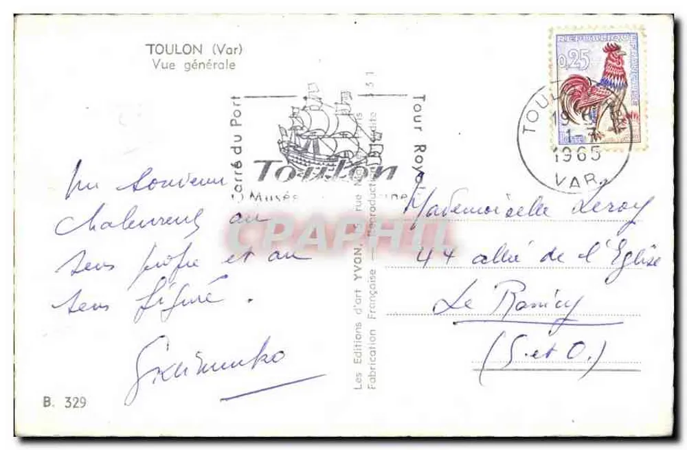 Toulon (Var) — Visão geral — Les Éditions d'Art Yvon - Verso