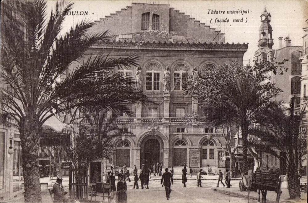 S. COULON - Teatro municipal (fachada norte) - Frente