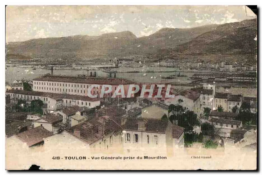 Toulon — Allgemeine Ansicht vom Mourillon — Cliché Giraud, n°418 - Vorderseite