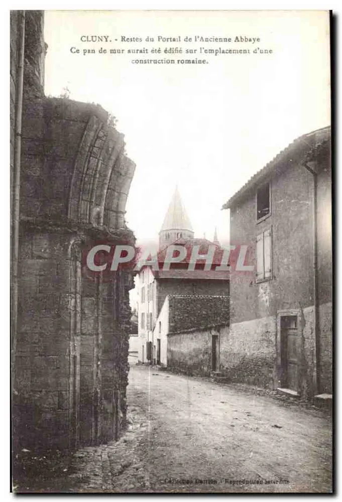 Cluny - Reste des Portals der Alten Abtei — Verlag Collection Édition - Vorderseite