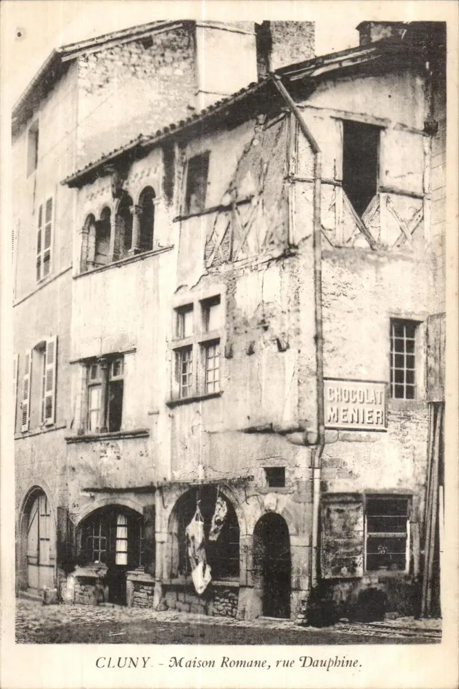 Cluny - Casa Romana, rua Dauphine — editor não visível, número de série ilegível - Frente