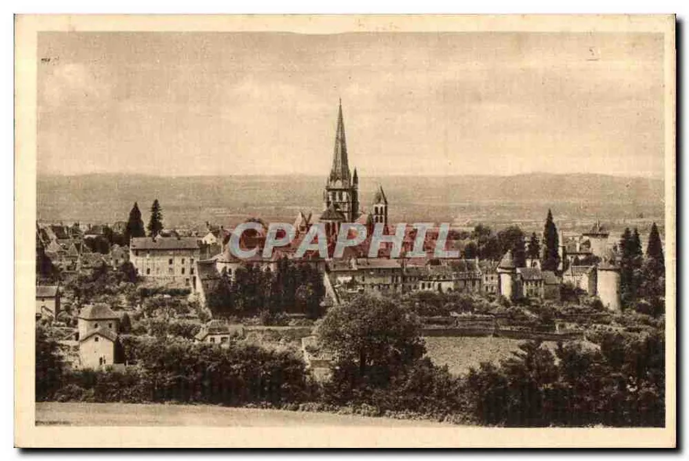 Autun — Antico — Côté moyen-âge — P. Cogueuimiot et C. Truchot - Recto