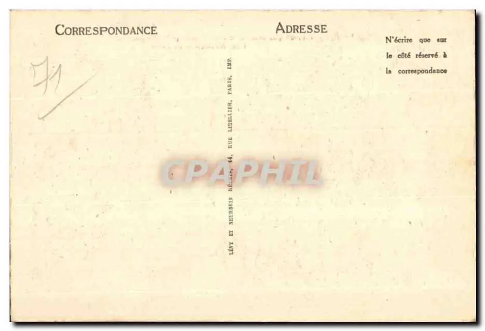 Autun — Romeinse piramide, genaamd Pierre de Couhard — ND - Achterkant