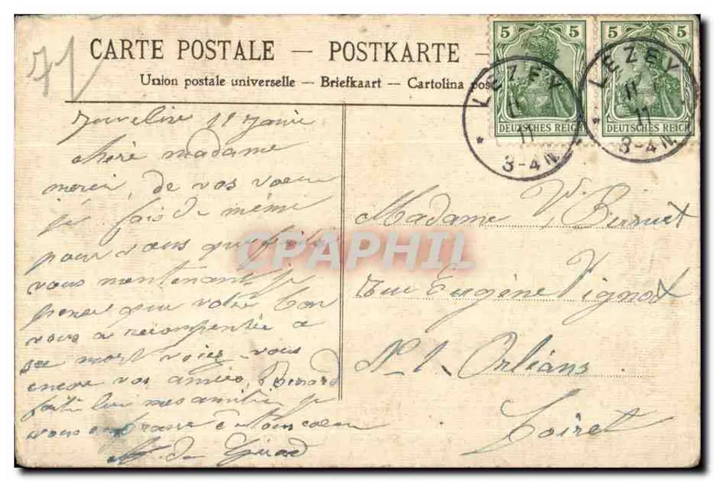 Mâcon — Rue du Pont — Hôtel du Salvage — éditeur Prodoc, Mâcon - Verso