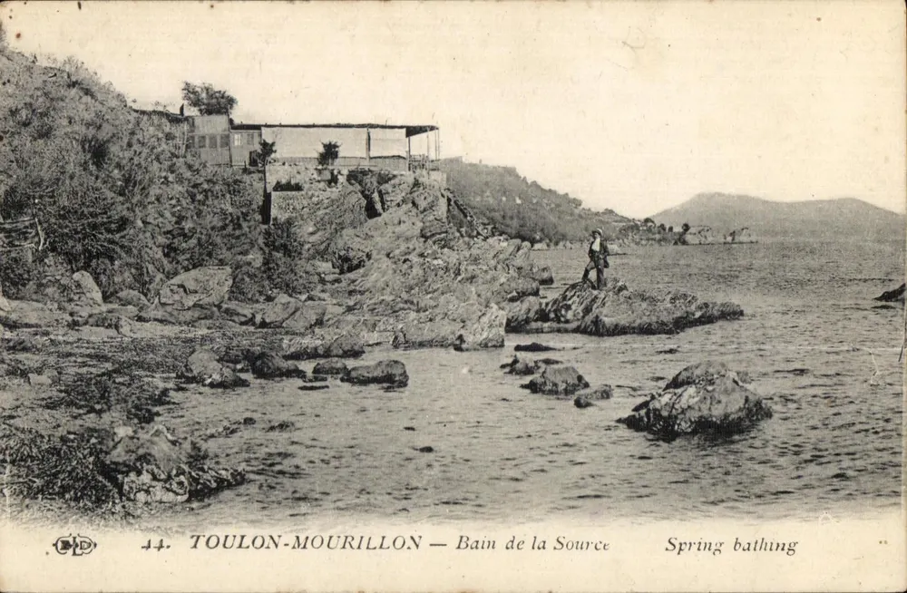 Toulon-Mourillon — Banho da Fonte — Editor CDP, n°44 - Frente