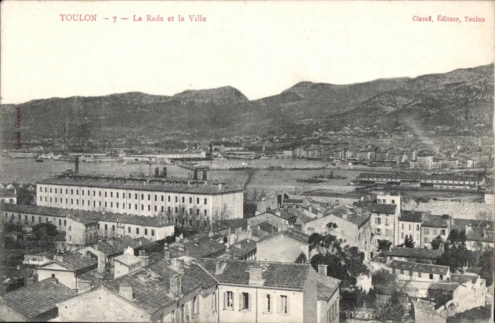 Toulon — Die Bucht und die Stadt — Claveil, Verlag, Toulon - Vorderseite