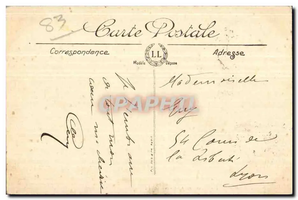 Toulon — Torpilleure in Linie — LL. - Rückseite