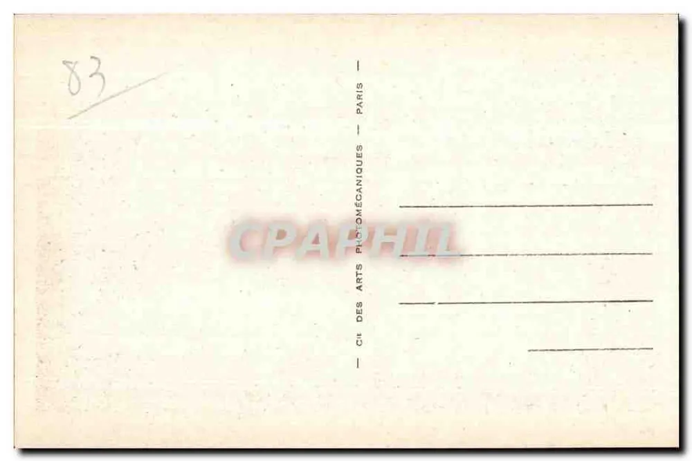 Toulon — Ansicht der Kais — B.E.F. 12.812 - Rückseite