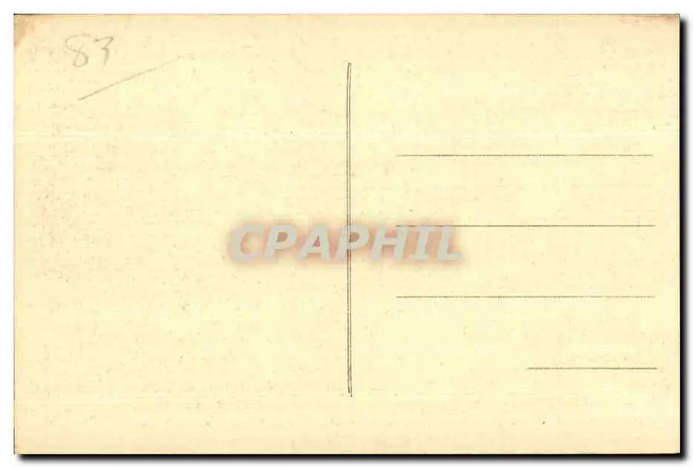 Toulon — Los muelles — Tarjeta postal antigua - Reverso