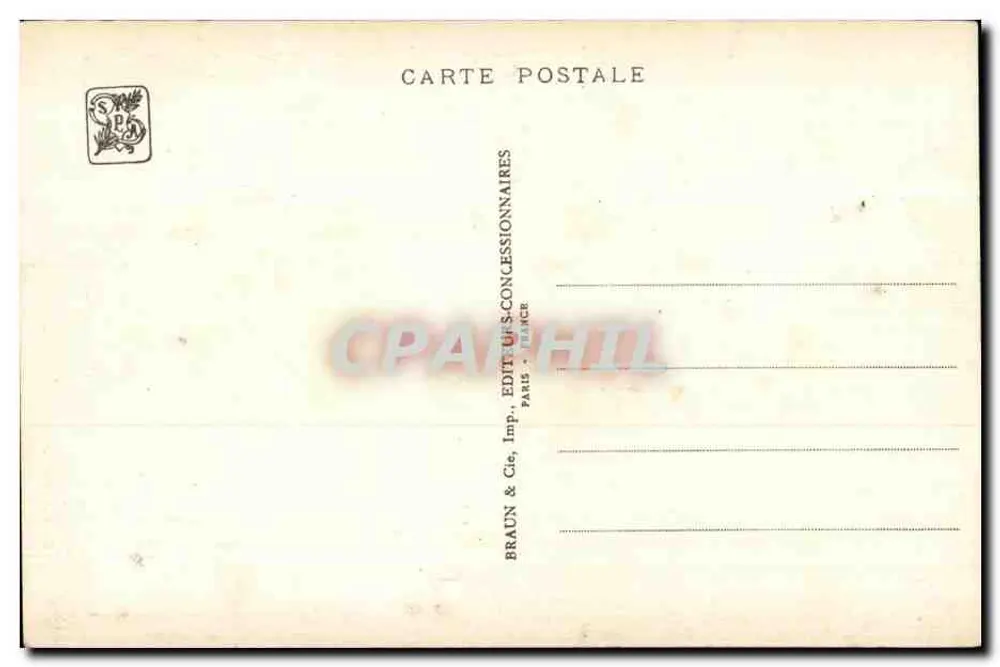 Camp des Gardes und das Palais — Internationale Kolonialausstellung — Paris 1931 — G. Olivier & J.G. Lambert, Architekten — Basreliefs von Garnier - Rückseite