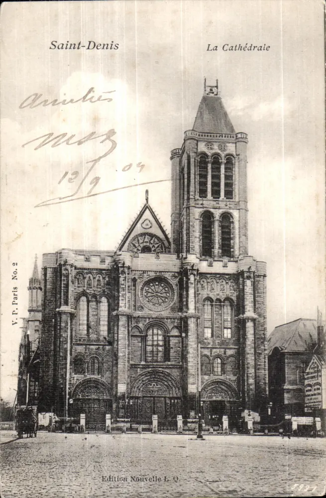 Saint-Denis — A Catedral — Edição Nova L.Q. No. 2 - Frente