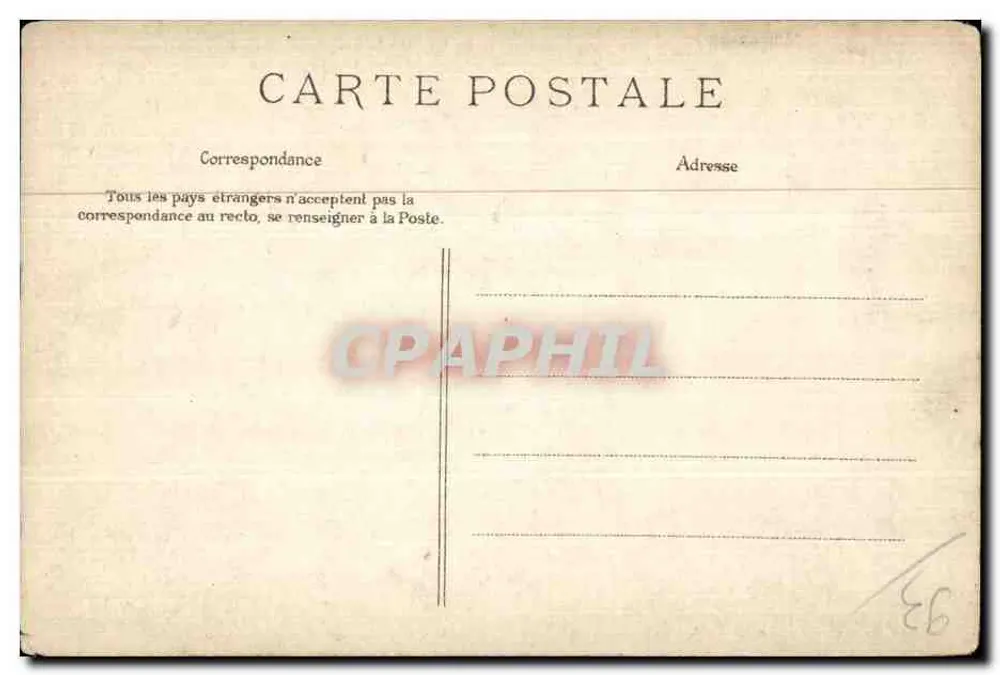 Túmulo de Dagobert I — Basílica de Saint-Denis — Editor E. J. n° 43 - Verso