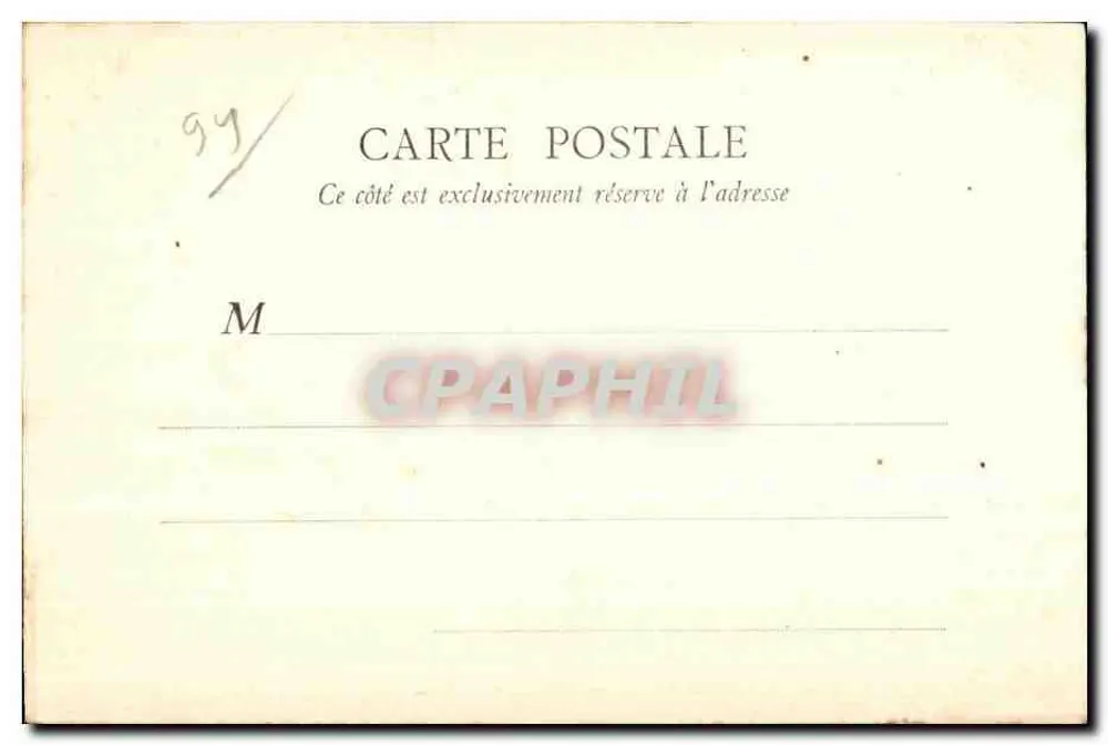 Le Tour de Marne — JOINVILLE. Der Kai — B. F., PARIS. N° 28 - Rückseite