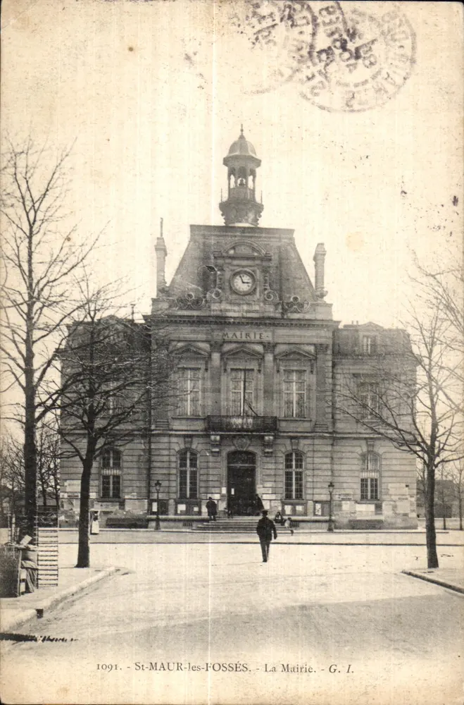 St-MAUR-les-FOSSÉS — Das Rathaus — G. I. - Vorderseite